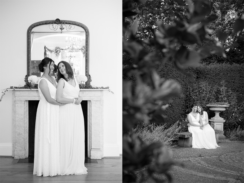 wedding photography at Pembroke Lodge